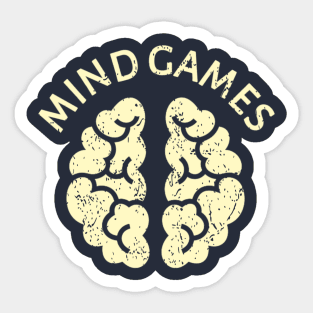 Mind Games Sticker